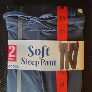 Cool Women's Soft Sleep Pants - 2 Pack, Navy Blue